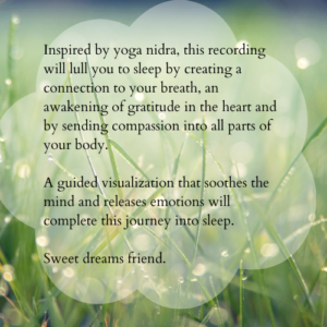 Sleep with Gratitude and Compassion - Alternate